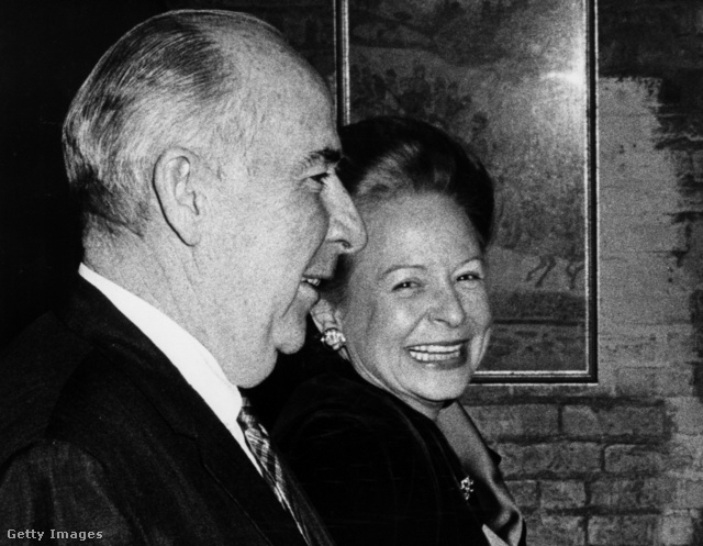 A Watergate-botrány híres-hírhedt házaspárja: John és Martha Mitchell
