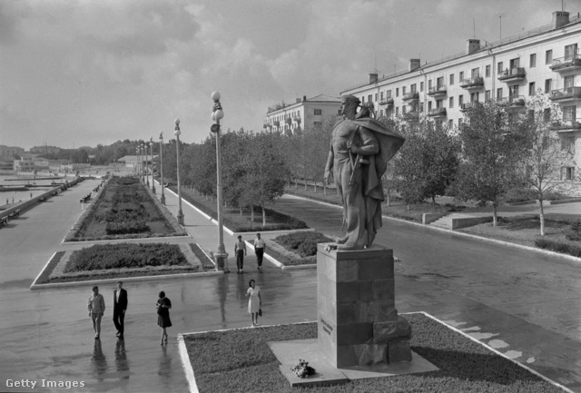 Krasznodar városa a Szovjetunióban, az 1960-as években