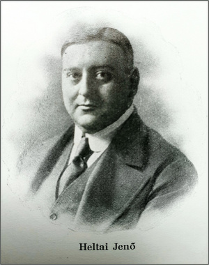 Heltai Jenő portréja (1913)
