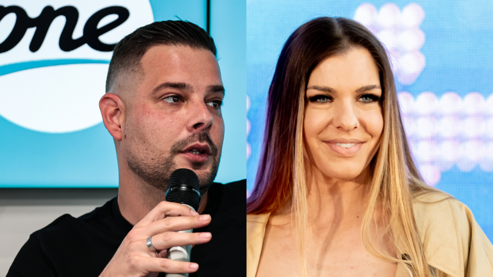 Kiss Ádám szívkórházba került, Dér Heni a férje hátán csüngött