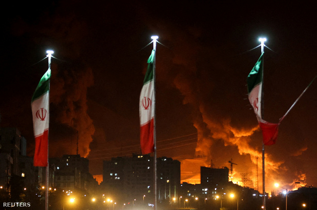 Irán fővárosa, Teherán intenzív támadások célpontja