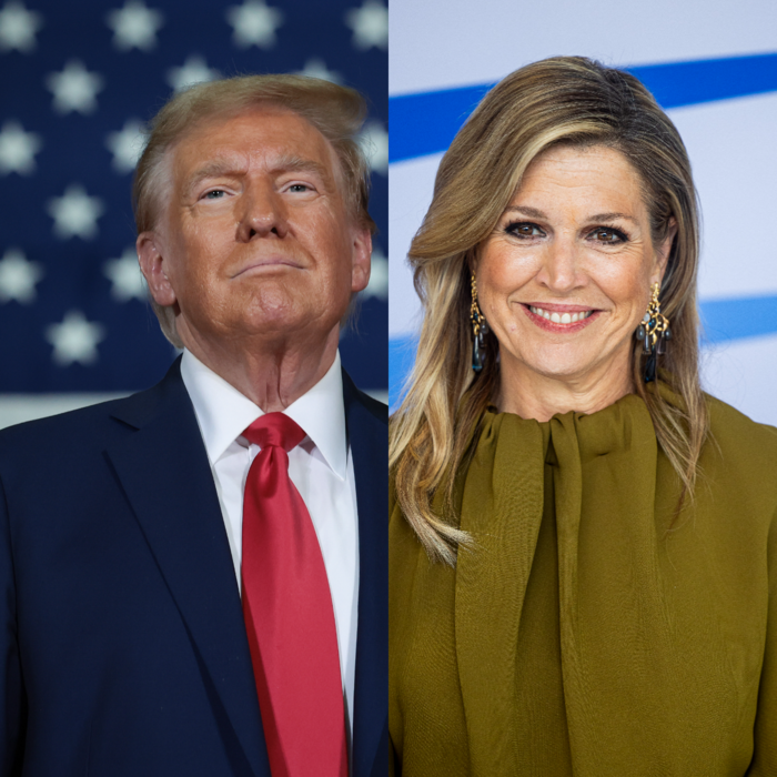 Csúnyán kigúnyolta Donald Trumpot a holland királyné