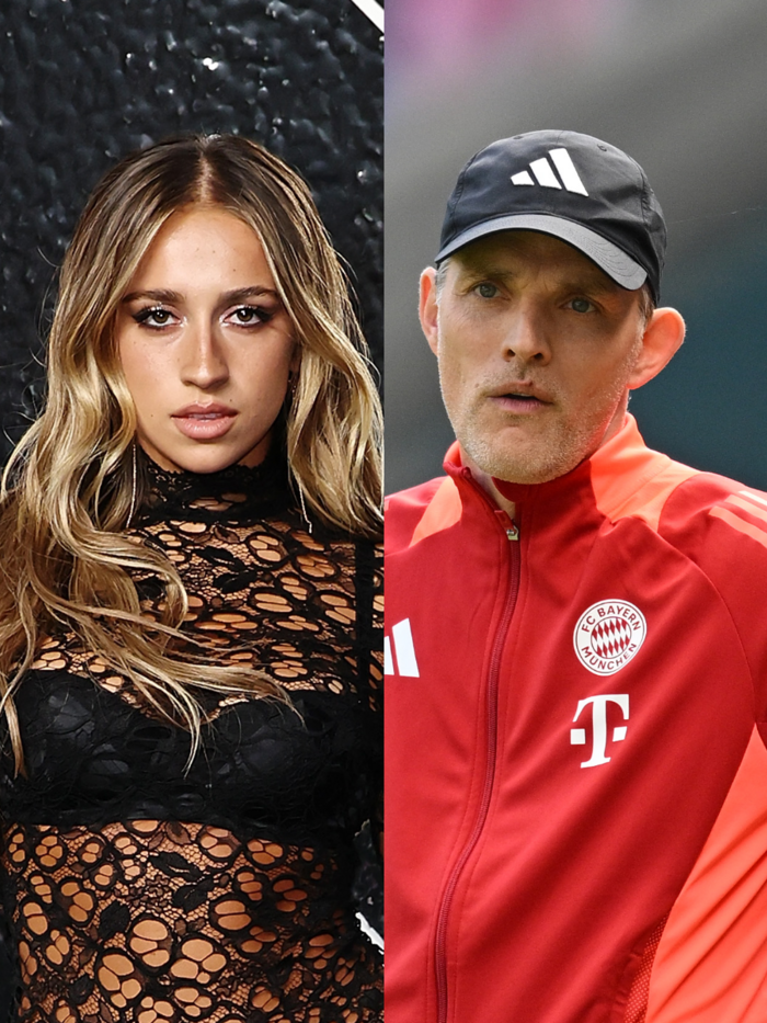 Tate McRae bikiniben, Thomas Tuchelt új sportág érdekli