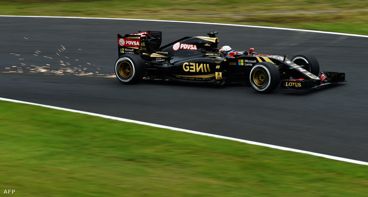 Romain Grosjean a 2015-ös Japán Nagydíjon