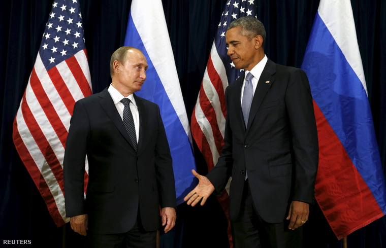 Vlagyimir Putyin és Barack Obama