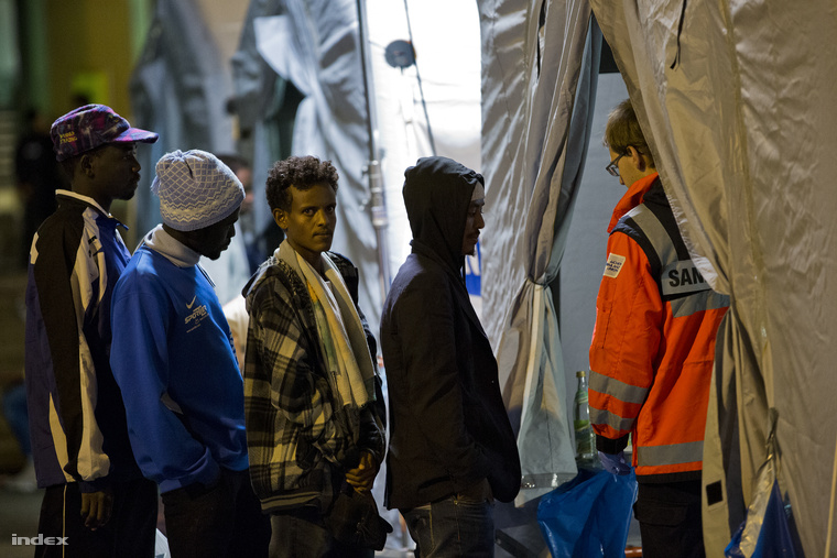 Menekültek Münchenben