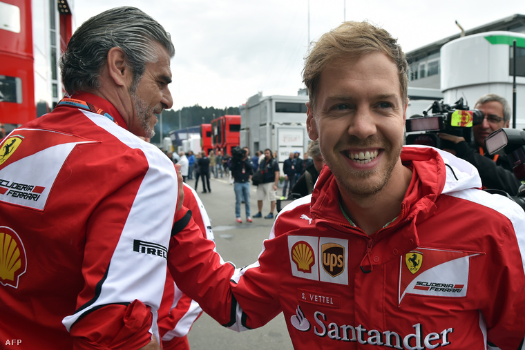 Arrivabene és Vettel