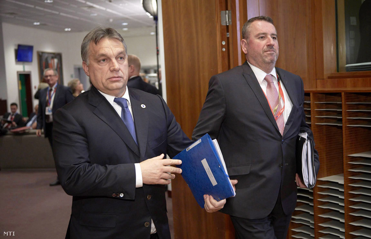 Orbán Viktor és Györkös Péter 2014 decemberében