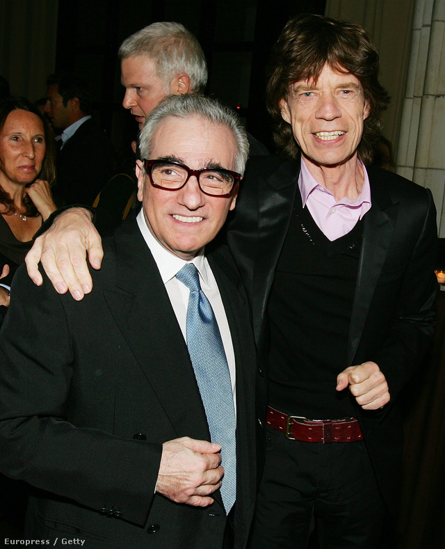 Martin Scorsese és Mick Jagger