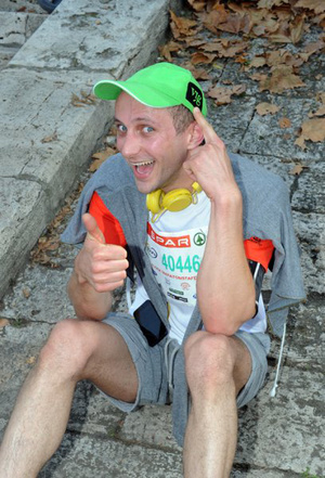 Józan László a SPAR Maratonon