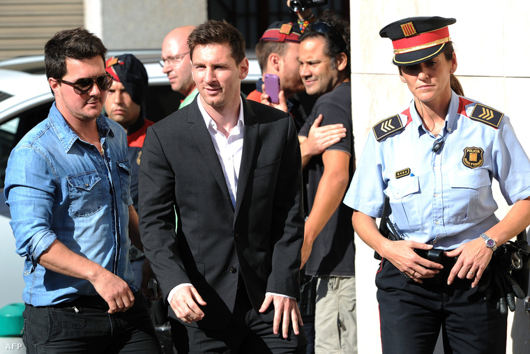 Messi a bíróságon, 2013 szeptemberében