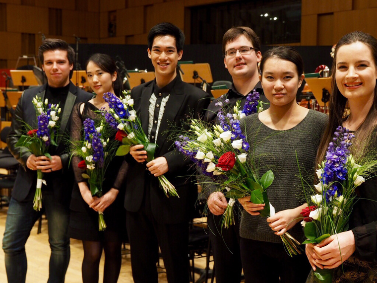Szergej Dogagyin, Shion Minami, Richard Lin, Benjamin Marquise Gilmore, Ayana Tsuji és Amalia Hall