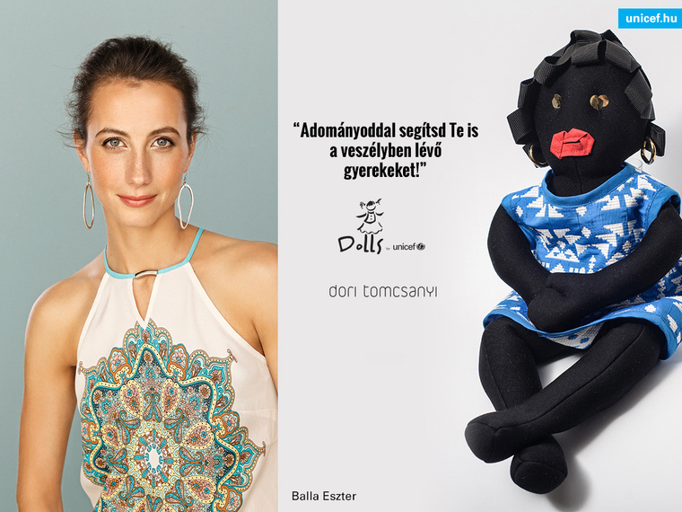 Balla Eszter (forrás: Unicef)