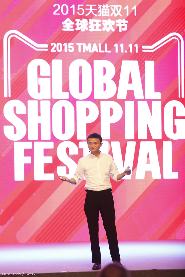 Jack Ma az Alibaba különcnek mondott vezérigazgatója.