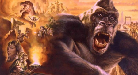 JoeDe Vito illusztrációja a King Kong-regényhez