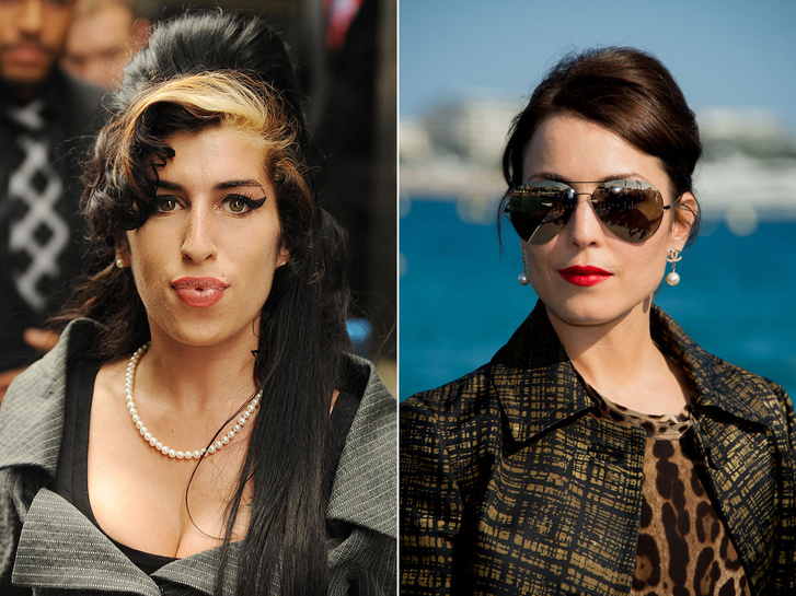 Amy Winehouse és Noomi Rapace