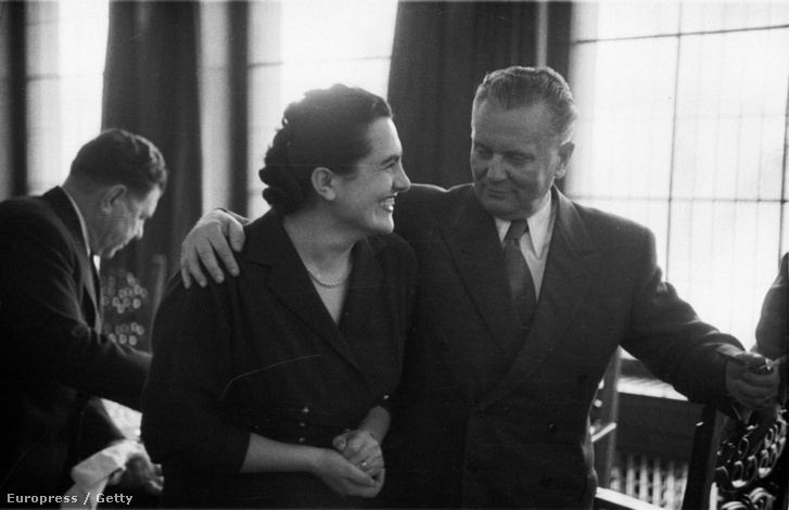 Jovanka és Joszip 1953-ban