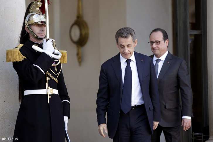 Nicolas Sarkozy és Francois Hollande találkozója vasárnap