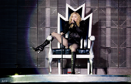 Madonna a Norvég koncerten