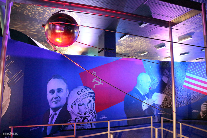 Az első szovjet műhold, a Szputnyik
