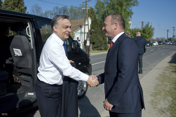 Orbán Viktor és Tiffán Zsolt