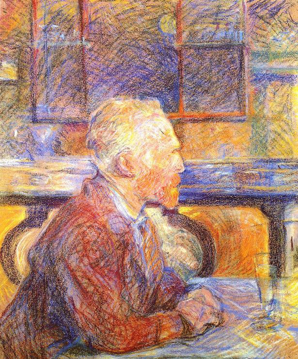 Vincent-van-Gogh portréja (1887)
