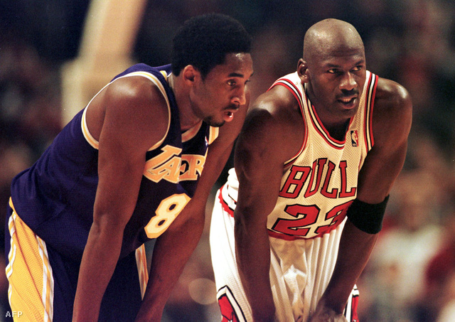 Kobe Bryant és Michael Jordan egymás ellen