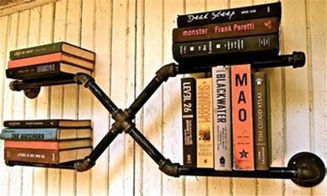 Free-Shipping-Iron-Pipes-Bookshelf-American-Country-to-do-the-Ol