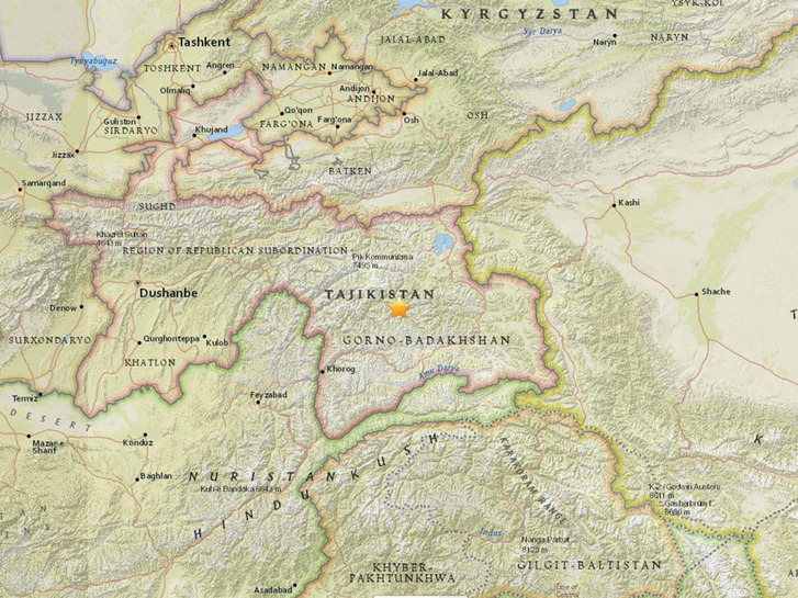 Tajikistan-earthquake