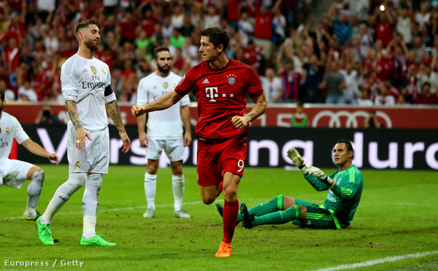 Lewandowski épp a Realt szomorítja a nyári Audi-kupán