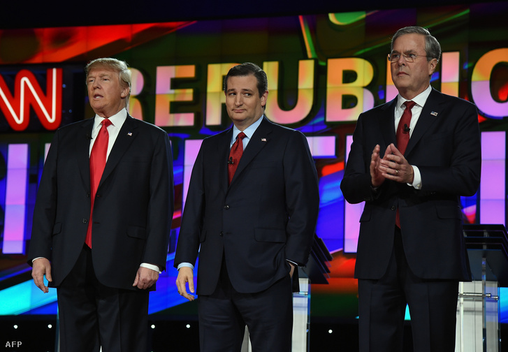 Donald Trump, Ted Cruz és Jeb Bush