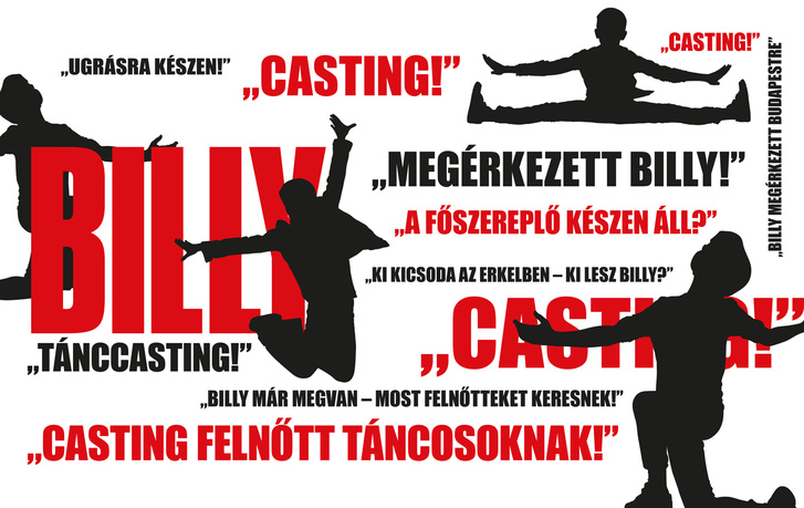 Billy Elliot - casting felnőtt táncosoknak