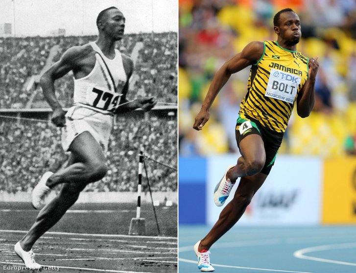 Jesse Owens és Usain Bolt