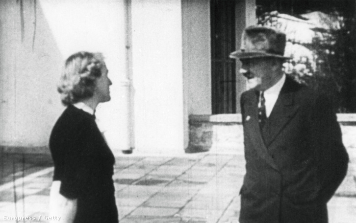 Hitler és Eva Braun Bajorországban