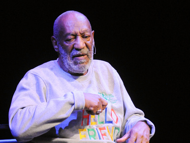 Bill Cosby most épp vak lett, hogy mentse a bőrét
