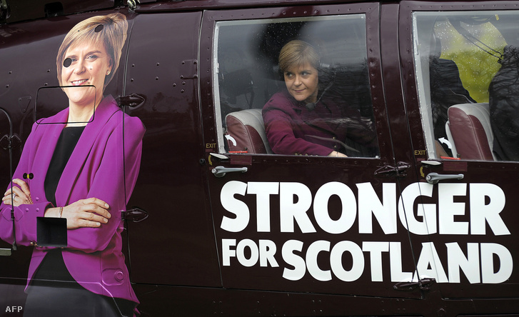 Nicola Sturgeon skót politikus, Skócia első minisztere, azaz miniszterelnöke