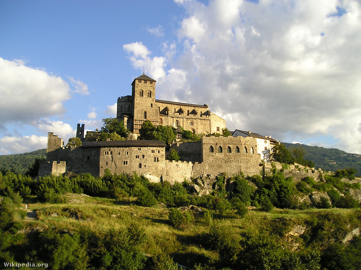 Château de Valère a svájci Sionban