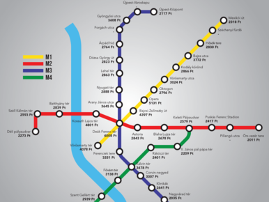 Megnézné a budapesti albérletek árait metrómegállókra bontva? Rajtunk nem múlik!