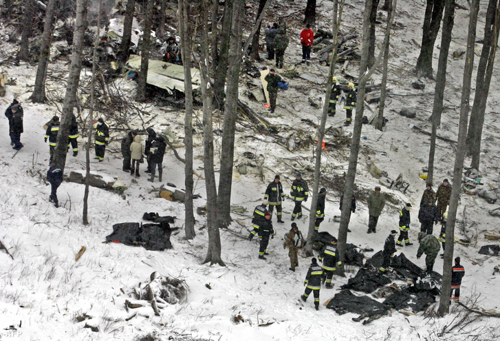 A baleset helyszíne 2006. január 20-án
