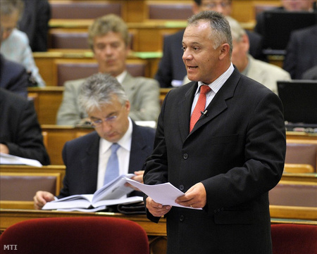 Juhász Gábor a parlamentben