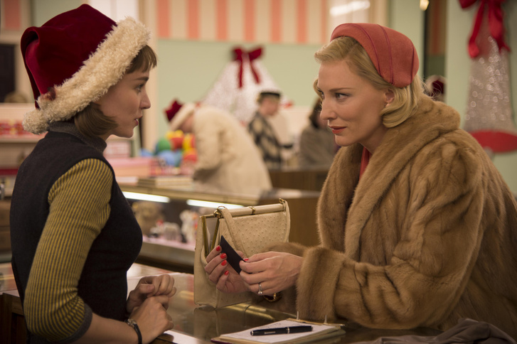 Rooney Mara és Cate Blanchett, Carol
