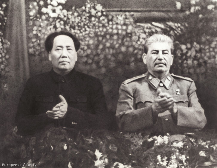 Sztálin és Mao 1949-ben