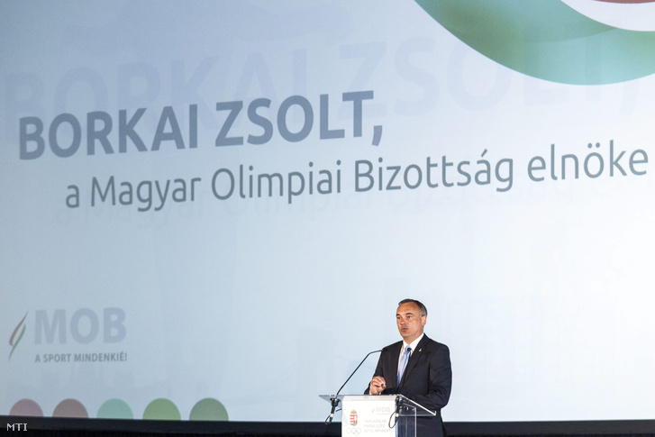 Borokai Zsolt a Magyar Olimpiai Bizottság elnöke.