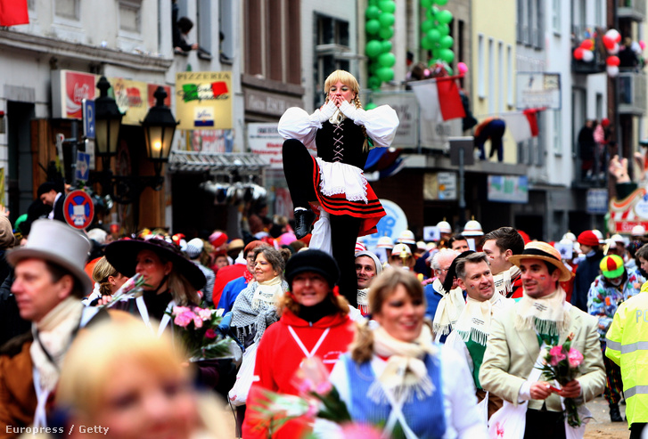 Résztvevők a 2015-ös karneválon.