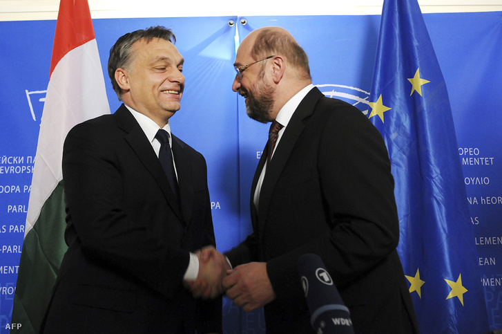 Orbán és Schulz 2012-ben