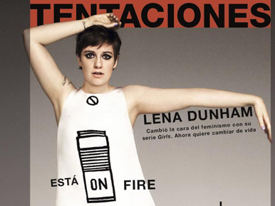 Lena Dunham kiakadt rajta, hogy retusálták a képét, ezért pucérra vetkőzött
