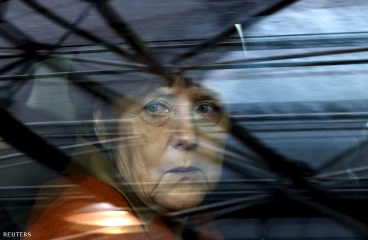 Angela Merkel Brüsszelben