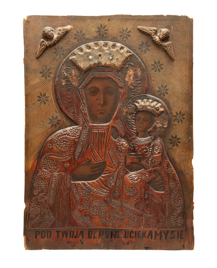 A Częstochowai Madonna - 18. sz. vége, Pálos Sziklakolostor, Budapest