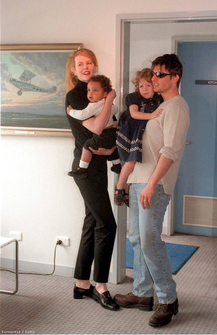 Nicole Kidman, Tom Cruise és a gyerekeik