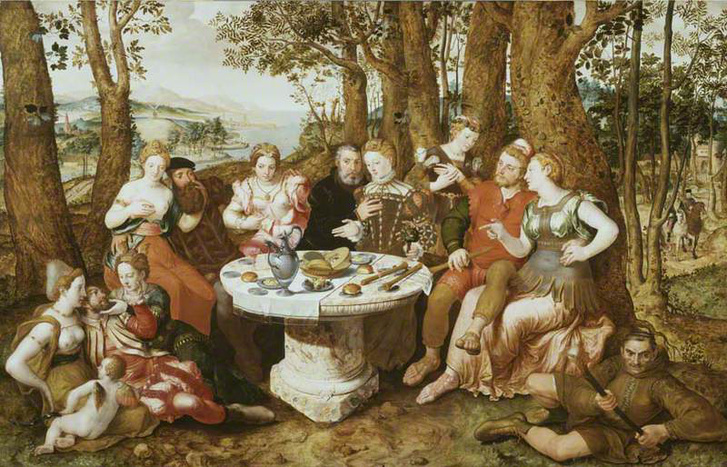 Pieter Pourbus (1523 – 1584): Az igaz szerelem allegóriája